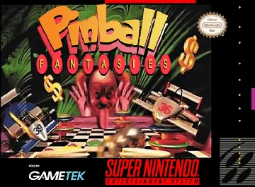 Pinball Fantasies (USA) box cover front